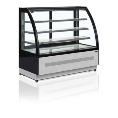Настольная витрина Tefcold LPD1200C-P (гнутое стекло)