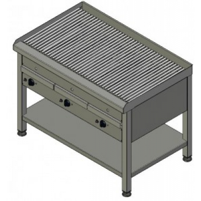 Гриль лавовый Heidebrenner 8146 VESUV газ/закр.стенд