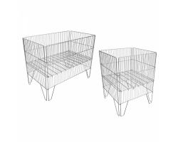 Корзина для распродаж с цинк-хромовым покрытием Shols 0402-60-60