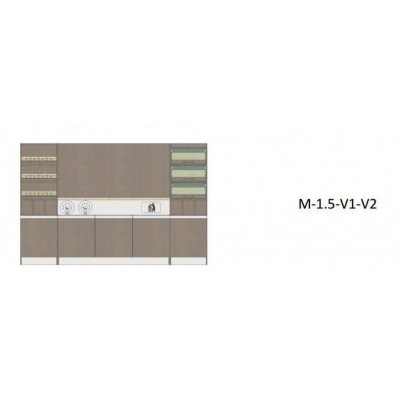 Кофе модуль АЗС-Интеграция серия Модуль комплектация M-1.5-V1-V2