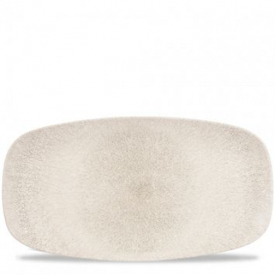 Блюдо прямоугольное 35,5х18,9 см, без борта, цвет Raku Agate Grey