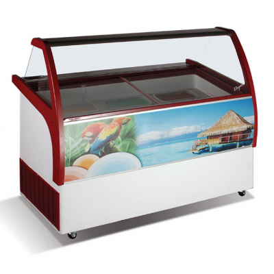 Витрина для мороженого Crystal Venus 46 Elegante