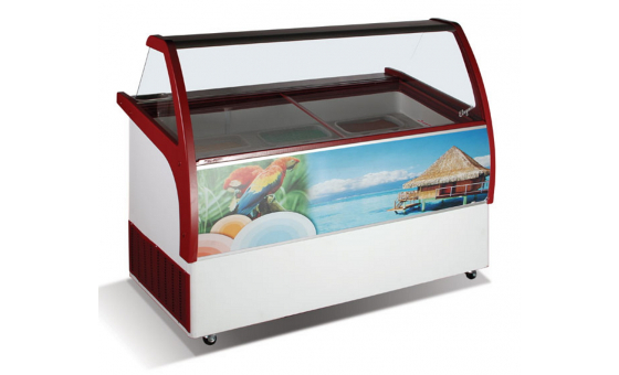 Витрина для мороженого Crystal Venus 46 Elegante