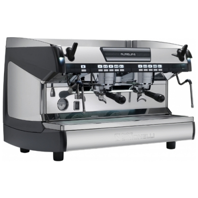 Кофемашина Nuova Simonelli Aurelia II 2Gr V 220В высокие группы цвет чёрный/подсветка