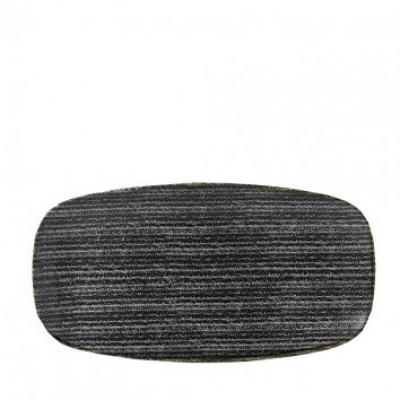 Блюдо прямоугольное 35,5х18,9 см, цвет Studio Prints Charcoal Black