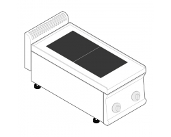 Плита электрическая Tecnoinox PCU35E7