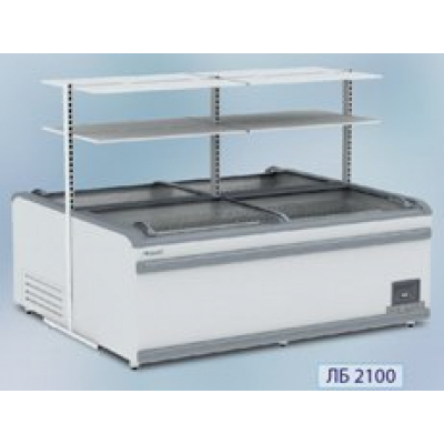 Ларь-витрина Italfrost ЛВН 1850 (ЛБТ М 1850) ЛП, RAL 9016, ВерхСер Бампер
