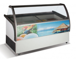 Витрина для мороженого Crystal Venus 56 Elegante