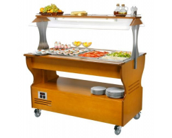 Стол охлаждаемый островной Roller grill VHF SB 40 FW
